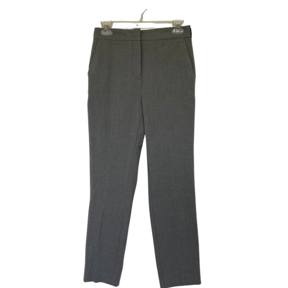 Zara Jogger Waist Trousers Mid-waist Skinny Elastic waistband at back Gray Sz M